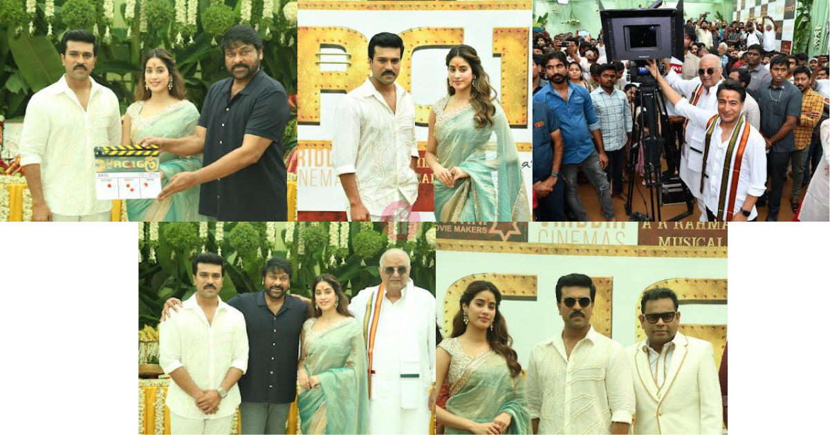 Global Star Ram Charan's RC16 with an internationally acclaimed team launched extravagantly